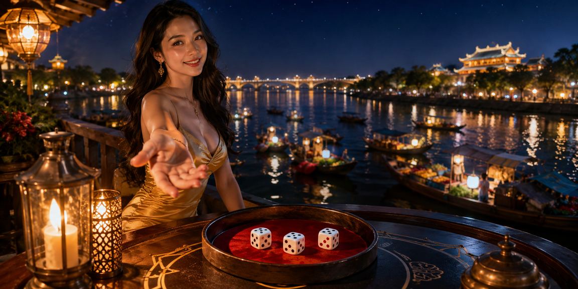 Người chơi tài xỉu trực tuyến tại Huế với xúc xắc và giao diện casino trên điện thoại